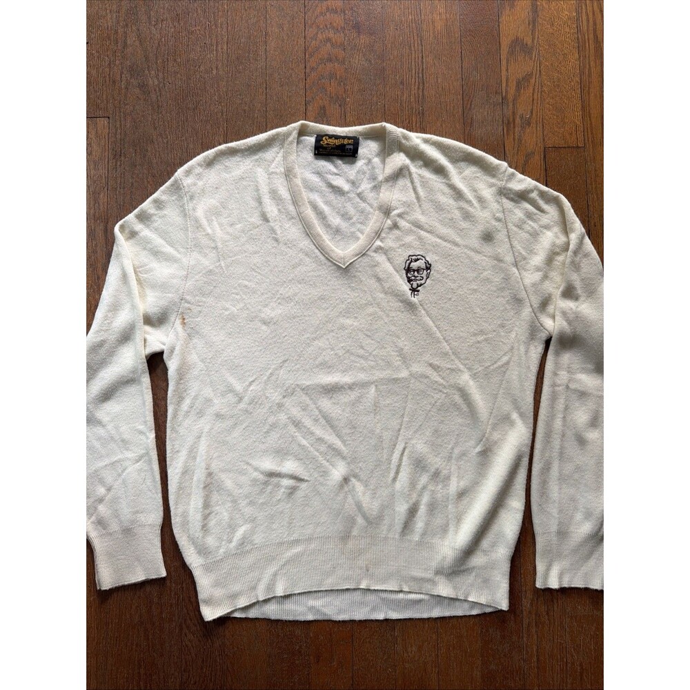 Vintage Swingster World of Wearables KFC Sweater – Men’s Large Kentucky Fried